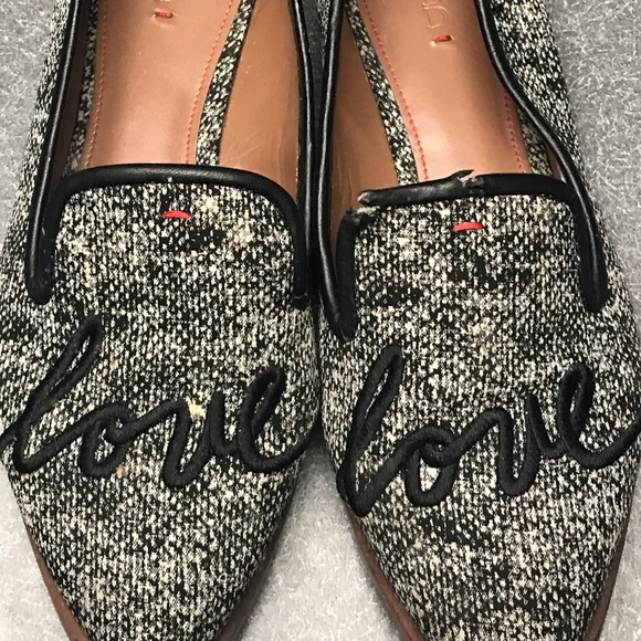 Ellen Degeneres ED LOVE pointy toe flats. Cute! - Picture 7 of 7